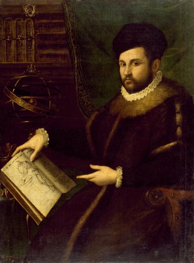 Italian Physician and Doctor Girolamo Mercuriali by Lavinia Fontana